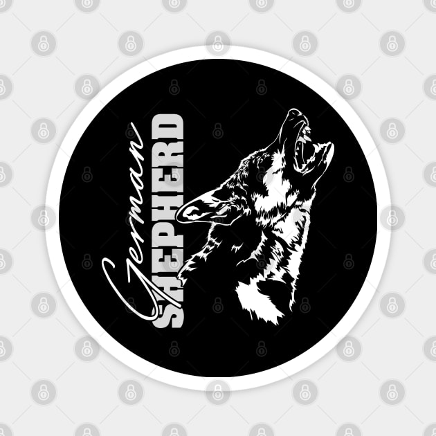 Funny Proud German Shepherd dog gift Magnet by wilsigns